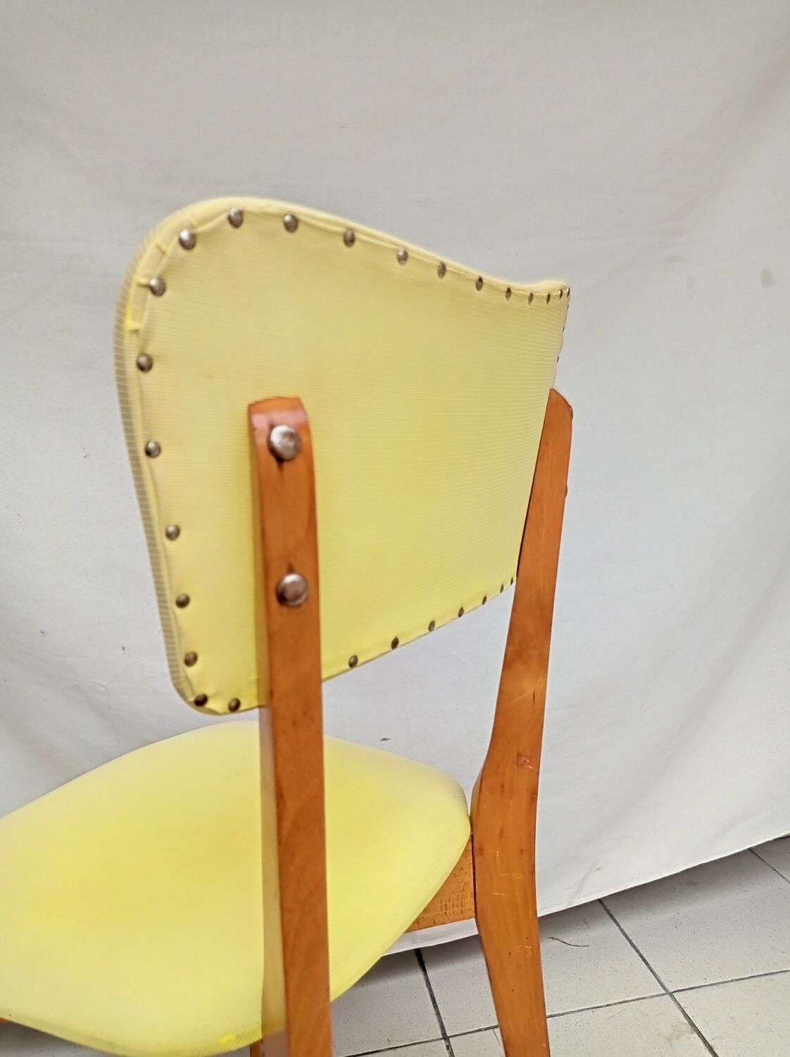Vintage vinyl chair