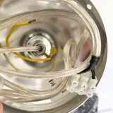 Wired metal suspension