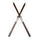 Paire de skis vintage en bois L=203 cm