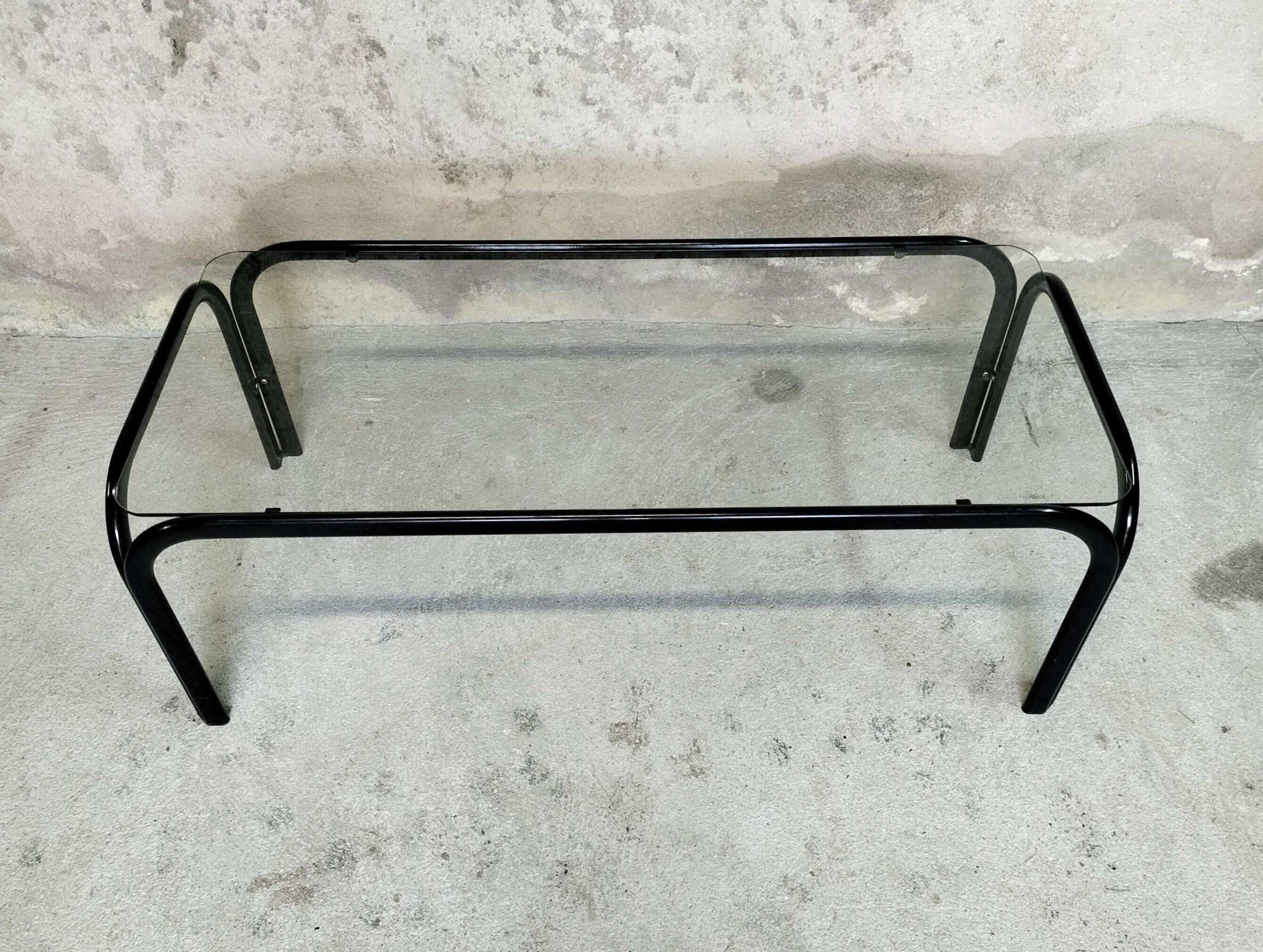 Large vintage coffee table.