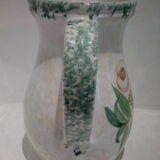 Pitcher decorated with ceramic peaches Himark Italy