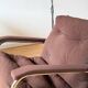 Lot of 2 vintage 1970s armchairs.