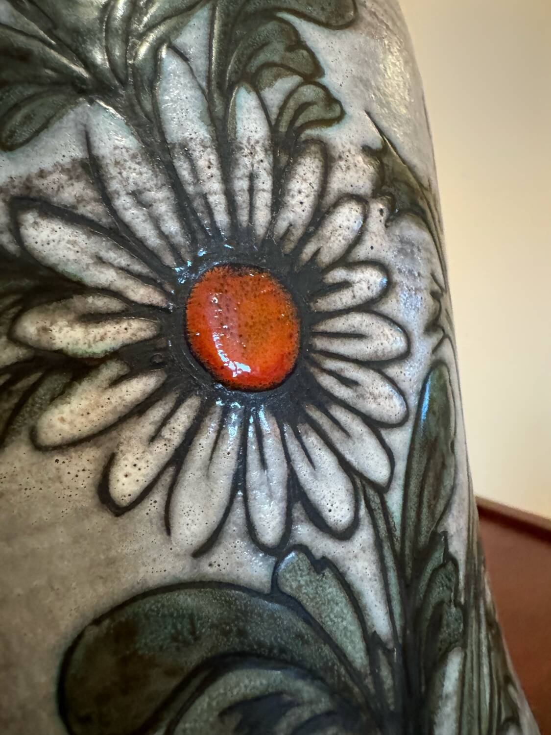 Fonck and Matéo ceramic vase from the 60s