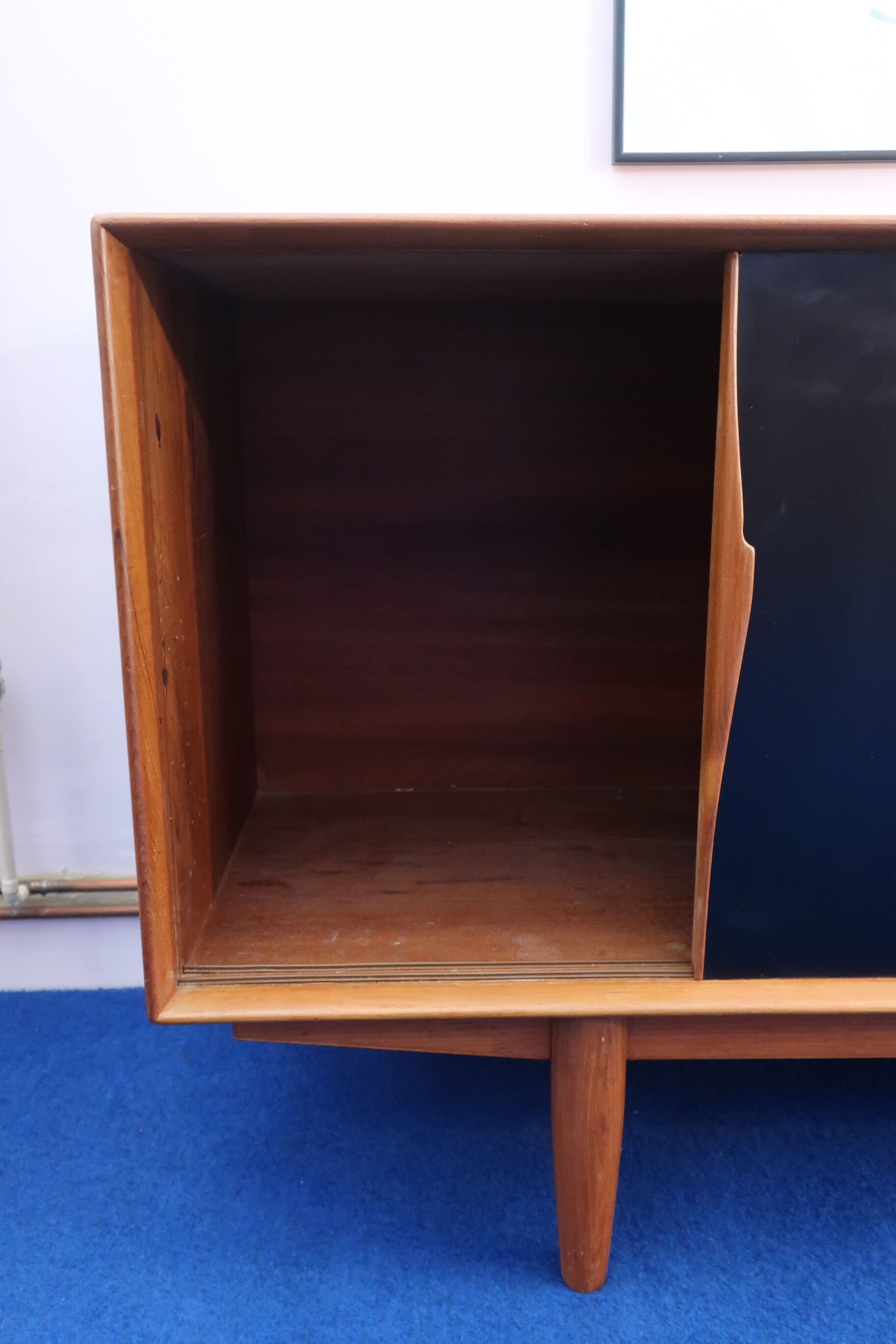 Danish row with sliding doors from the 60s