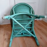 Rattan armchair