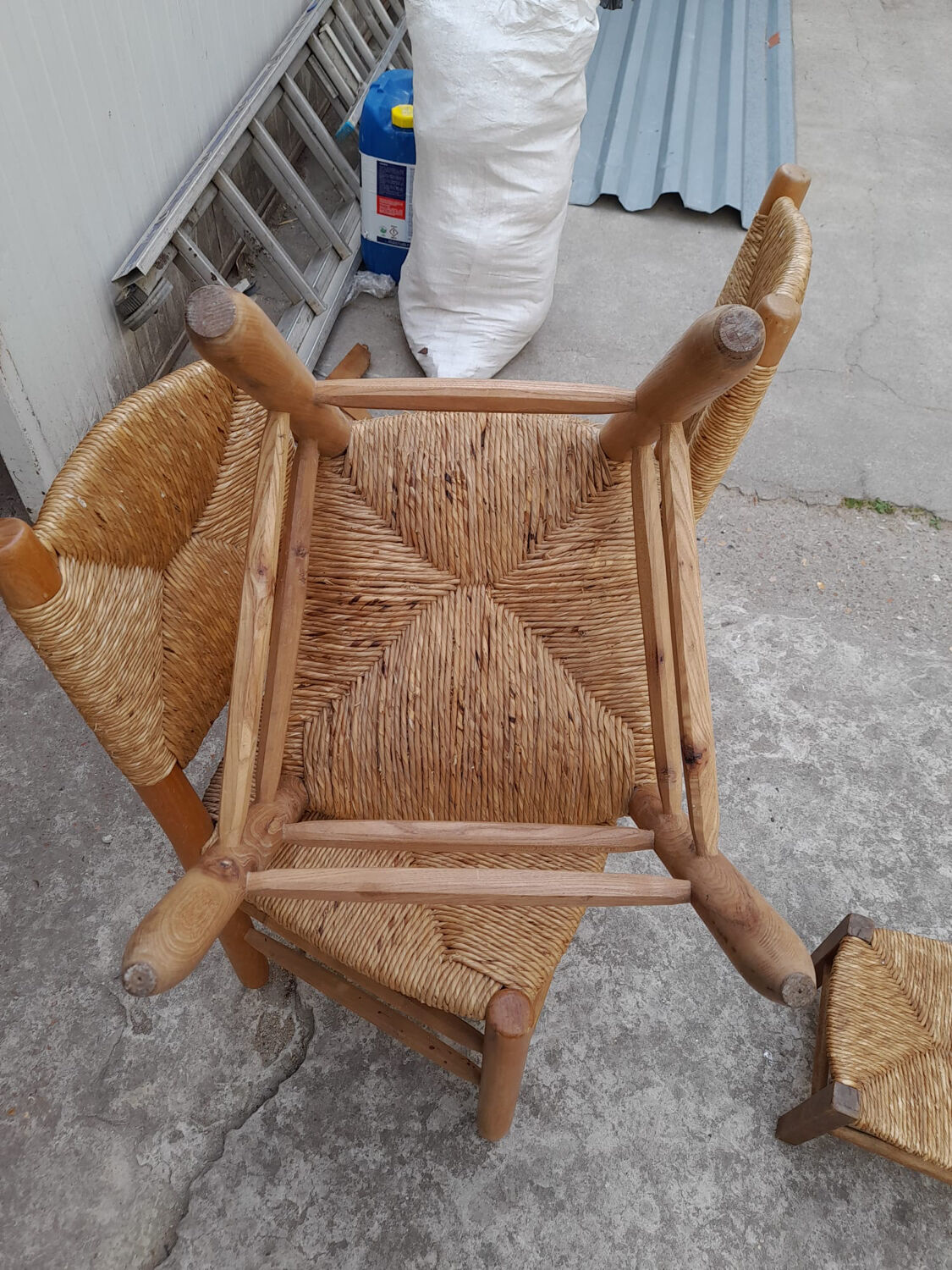 Meribel chair number 19 by Charlotte Perriand, Sentou edition, 1960s