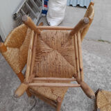 Meribel chair number 19 by Charlotte Perriand, Sentou edition, 1960s