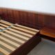 Danish Rosewood Bed By Sannemans, 1970s.