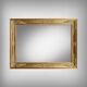 Important miroir en bois doré, style Restauration – Milieu XIXe