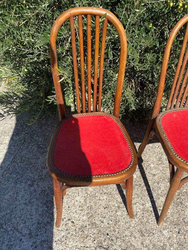 4 chaises de la maison Fischel