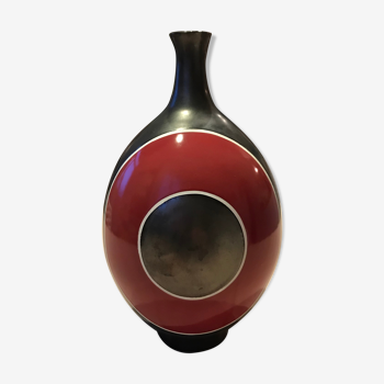 Vase contemporain signé