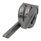 Vintage Chrome Barbed Wire Coathanger