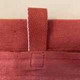 Towel in old fabric "terracotta"