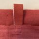 Towel in old fabric "terracotta"