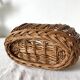Panier enfant vintage en osier tressé