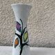 Enamelled ceramic vase made in germany design and vintage