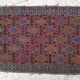 Vintage Turkish hallway rug 54x406 cm