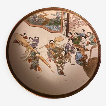 Assiette Satsuma Japon Vers 1900