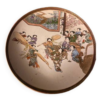 Satsuma Plate Japan Circa 1900