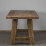 Solid oak dining table