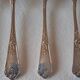 6 silver-plated cake forks