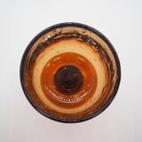 Biot amber water glass