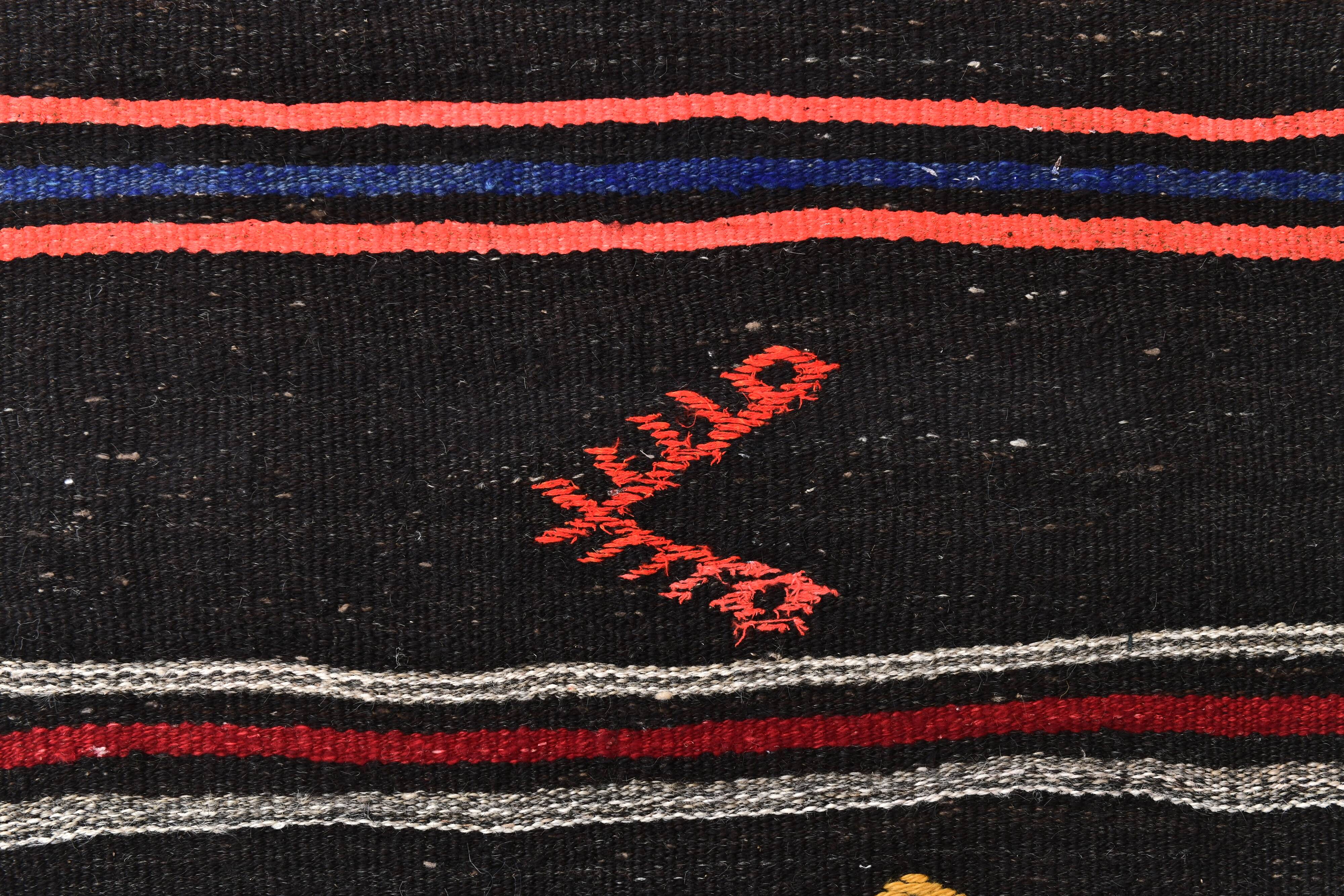 2x10 Antique Turkish Vintage Kilim Runner Rug 61x302Cm SK 243477