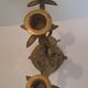 Vintage bronze chandelier