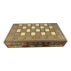 Jeu de Backgammon ancien en Bois Marqueté Syrien