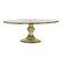 Art Deco Pressed Glass Cake/Pastry Platter 27cm