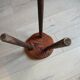 Wooden tripod stool