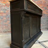 Early 20th century oak bar counter