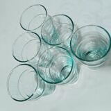 Set of 6 Beldi glasses in recycled glass 31cl/13cm H