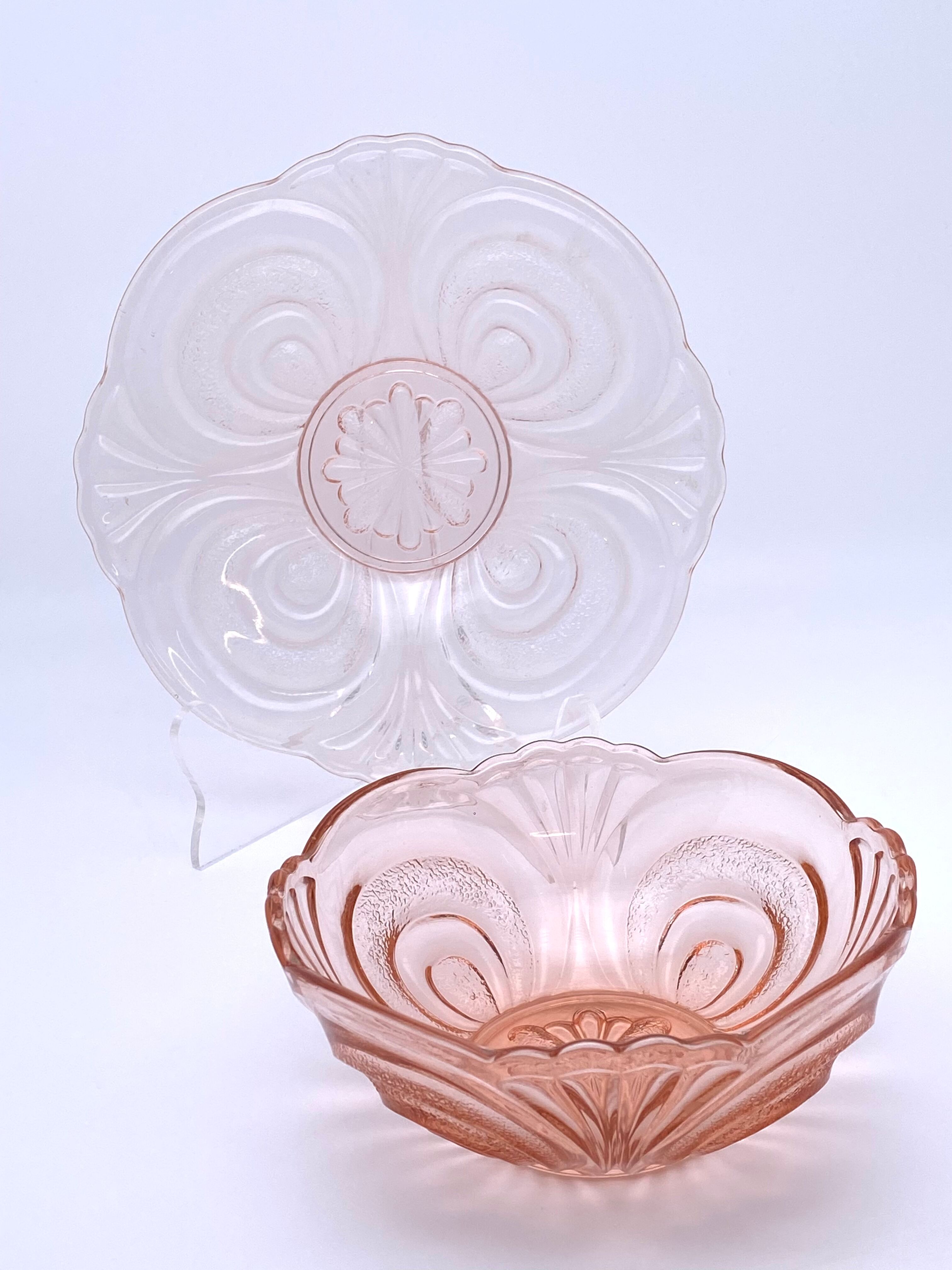 Duo salad bowl and dish