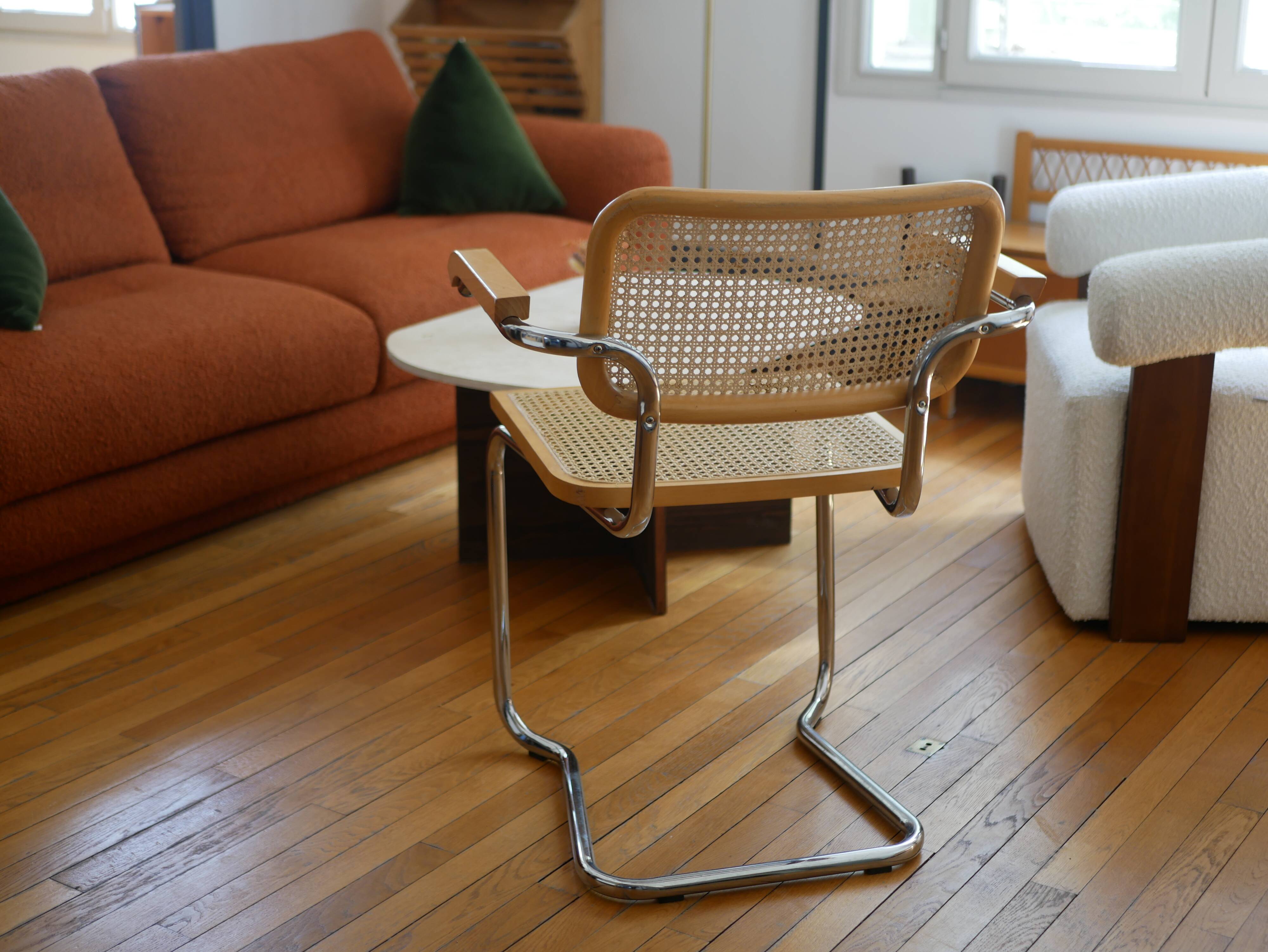 Fauteuil B64 / Cesca de Marcel Breuer – Édition années 2000
