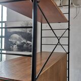 Scandinavian-style modular shelf, bookcase
