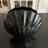 ceramic shell vase 1980