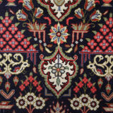 Tapis traditionnel persan Kashan Area, tapis oriental tissé à la main - 106x163cm