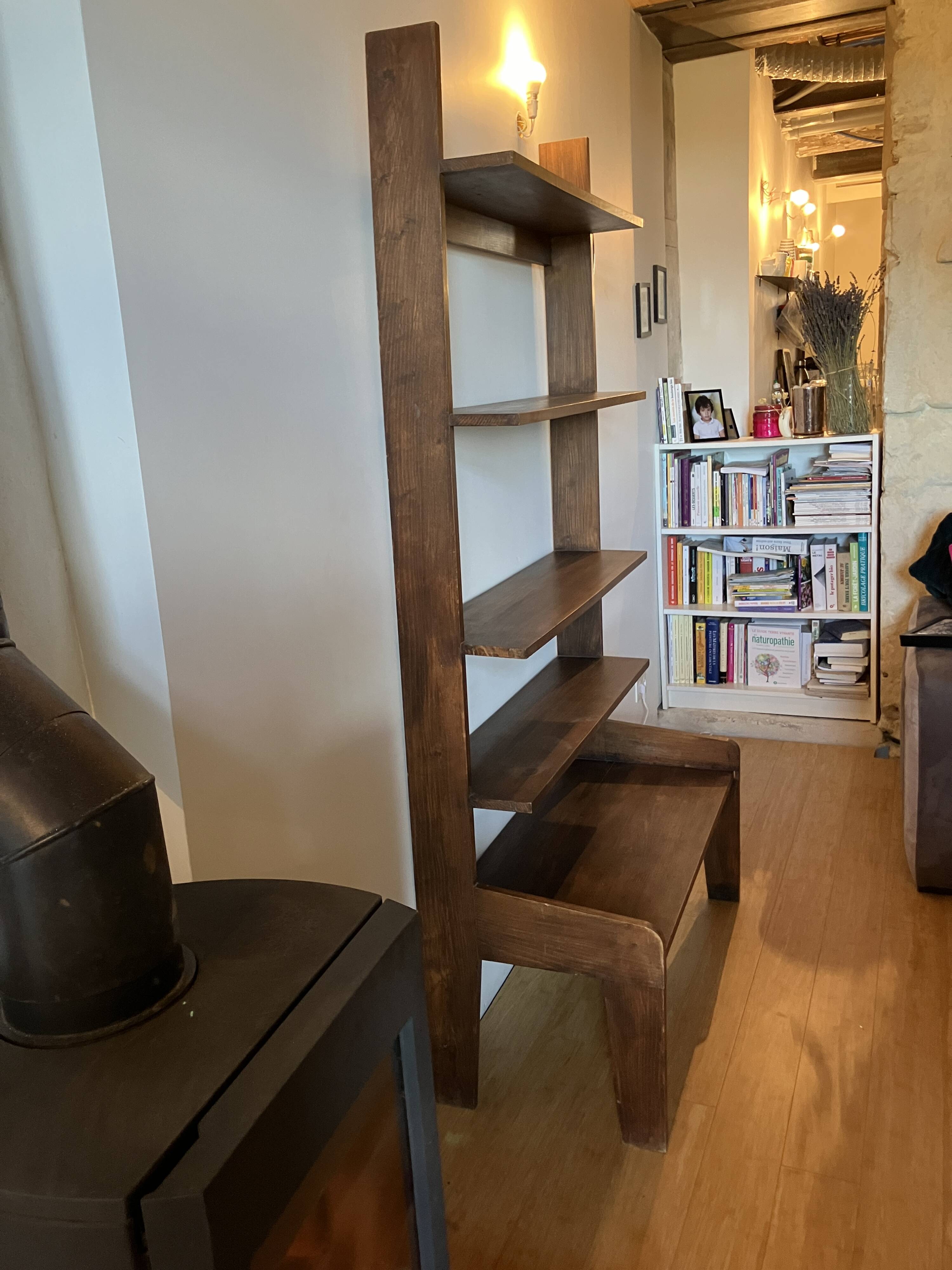 Art Deco shelf in the style of René-Jean Caillette