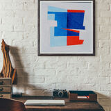 Post Minimalist Abstract Painting