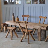 Low carpenter workbench
