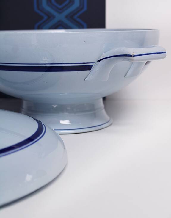 Sarreguemines soup tureen