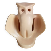 Vintage ceramic owl lamp from the 70s