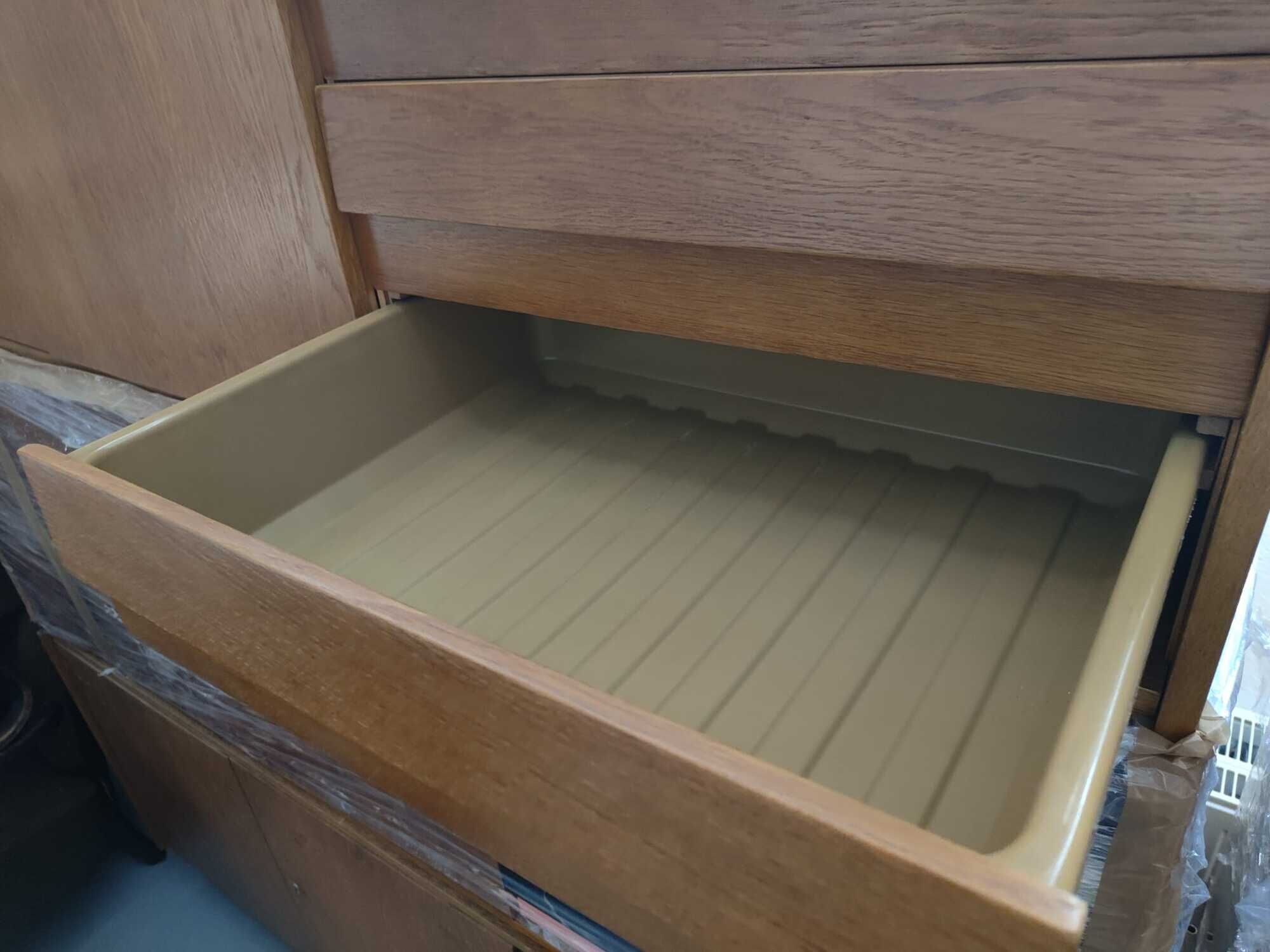 U-460 Oak Sideboard by Jiří Jiroutek for Interier Praha, 60's