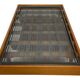 Vintage daybed 1960s minimalist design with drawer in wood
