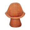 Adult armchair easy flesh rattan