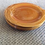 Series of 4 fish plates