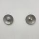Mid-century design disc lamp, 1970s attributed to Charlotte Perriand for Les Arcs, set of 2