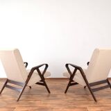 Mid-Century Lounge Chairs by František Jirák for Tatra, 1960s, Set of 2