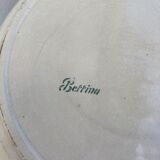 1950 old ceramic basin or empty pocket